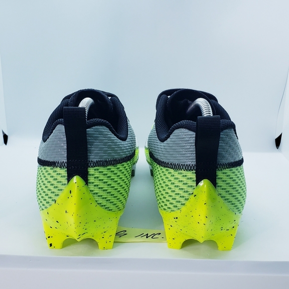 Nike Vapor Edge Speed 360 2 Football Cleats Grey Volt Men's SIZE 11 FB8446-303 - Picture 9 of 10